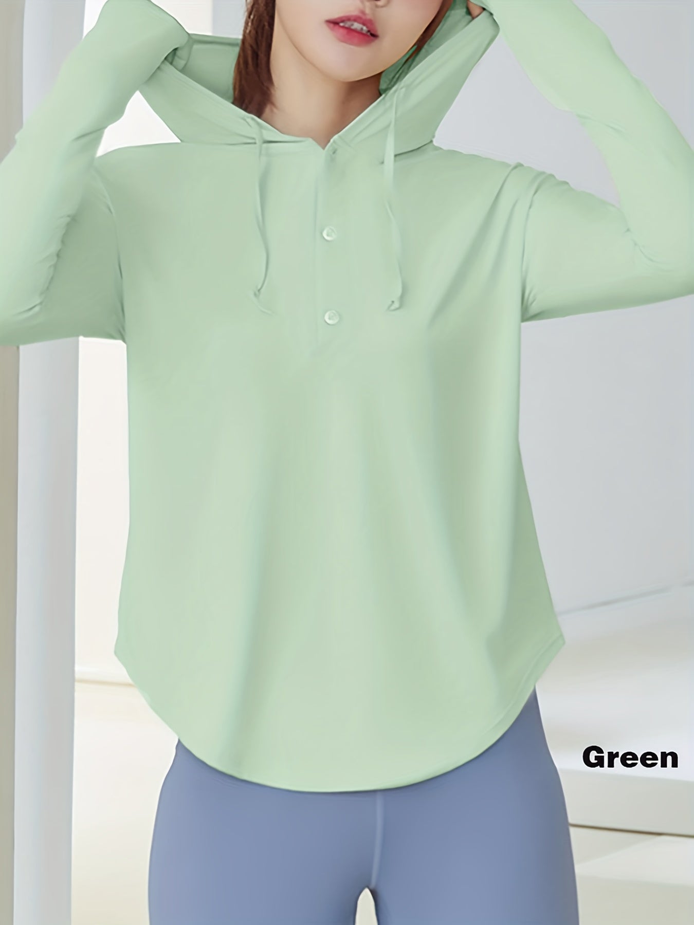 Teen Quick Dry UV Protection Hoodie Top