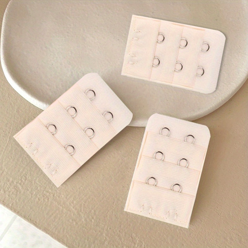 3pcs Adjustable Elastic Bra Strap Extenders Women's Lingerie Accessories