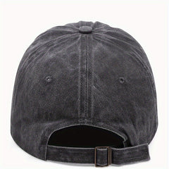 Distressed Baseball Cap for Men Women Thin Dad Hat Couple Hat