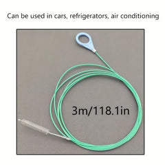 Long Flexible Drain Brush for Cars and Appliances