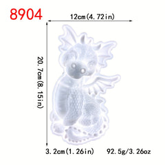 3D Dinosaur Silicone Mold for DIY Wall Hanging Decoration