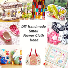 40pcs Fabric Patchwork Squares Bundle DIY Sewing Scrapbooking Quilting Craft