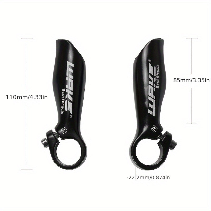 MTB Spare Handlebar Aluminum Alloy Bull Horn Sheep Horn Cover Grip