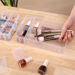 5-Layer Stackable Storage Box 50 Compartments Art Crafts Beads Paper Tape