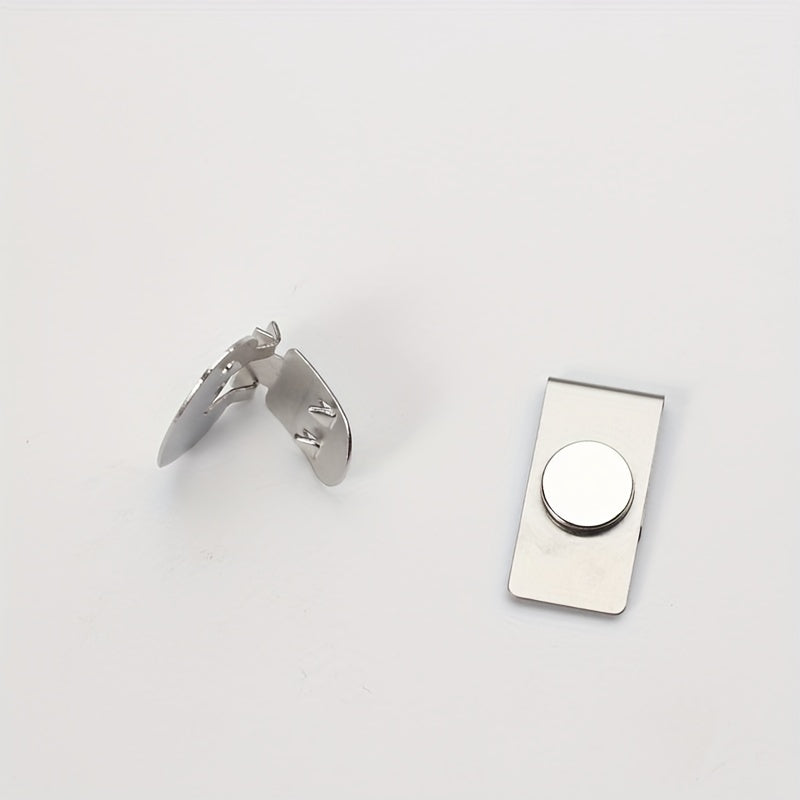 Magnetic Tie Clip Stainless Steel Shirt Tie Clips