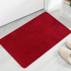 Claret Carpet: Fully Padded Thickened Cloakroom Mat
