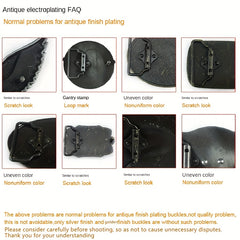 High Alloy Horsehead Belt Buckle Retro Indian Style Men's Cowboy Western Style