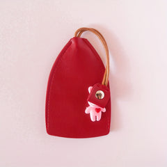 Art Cartoon Key Bag Lightweight Key Protection Cover Car Key Bag Keychain