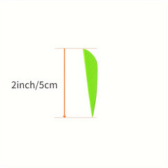 50pcs 5.08cm Turkey Feathers Fletchings for DIY Arrows