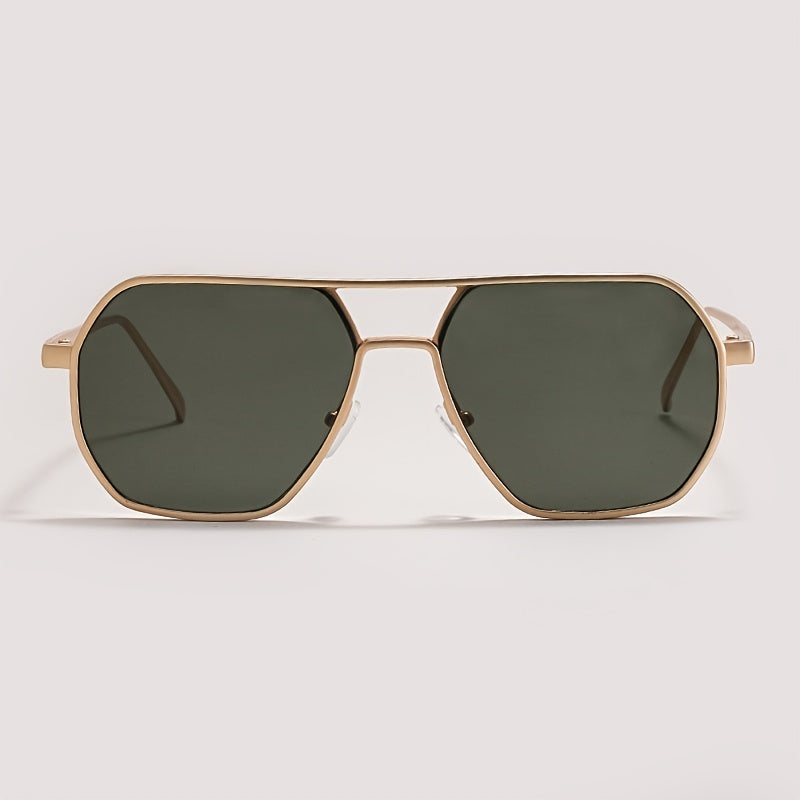 Men's Retro Sunglasses Black Frame UV400