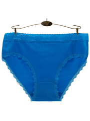 6pcs Lace Stitching Briefs Comfy Breathable Intimates Panties