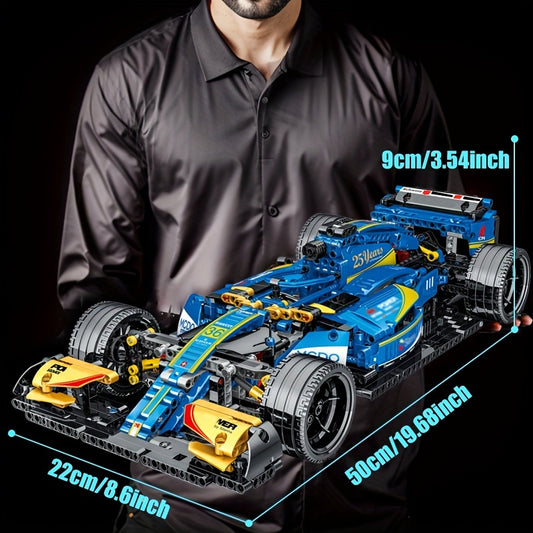 1135pcs Formula Race Car Building Blocks Set ABS Construction Toy