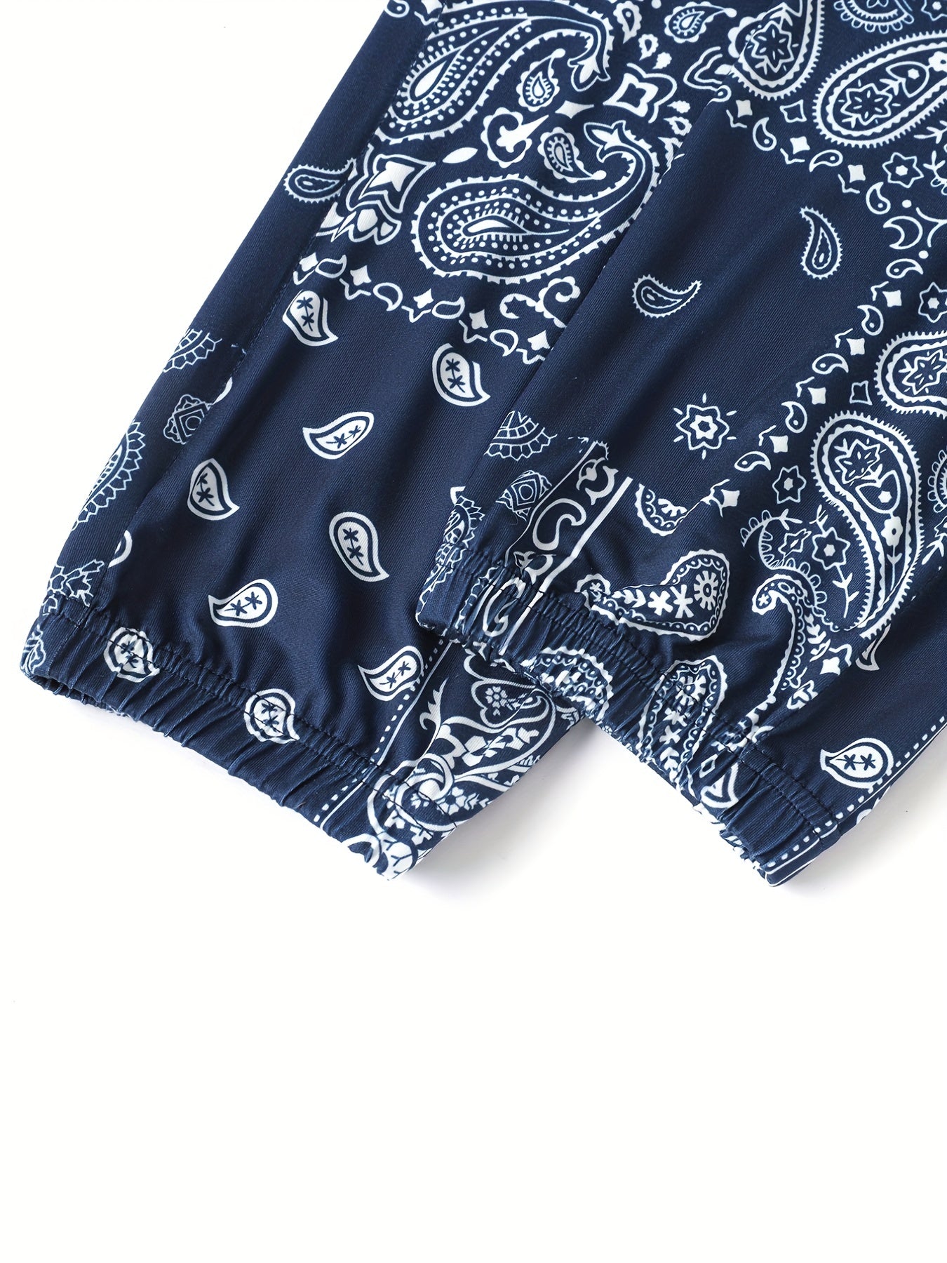 Girls Abstract Graphic Sweatpants Elastic Waist Loose Casual Sport Jogger Pants