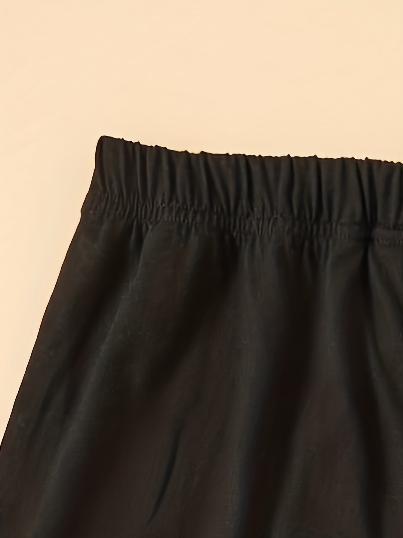 Toddler Girls Elastic Waist Track Shorts Set
