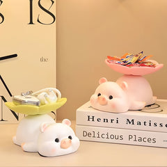 Creative Little Pig Storage Decoration Gift For Friends Key Storage
