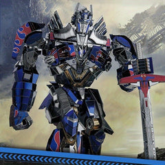 Movable Robot 3D Metal Assembly Model Puzzle DIY Making Gift