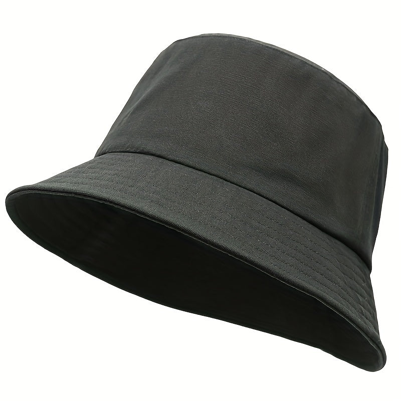 Sun Protection Cotton Bucket Cap Lightweight Breathable Sports Hat For Men Women