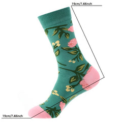 Men's Novelty Crew Socks for Outdoor Activities