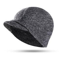 Men's Casual Warm Knitted Beanie Outdoor Ear Protection Wool Thickened Hat