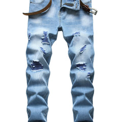 Men's Ripped Denim Jeans
