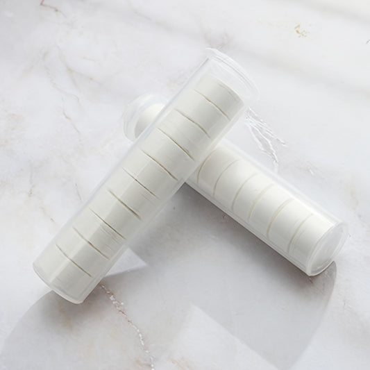 20 Portable Disposable Facial Cleansers in PVC Plastic Tube Packaging