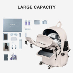College Laptop Backpack Water Resistant Travel Rucksack