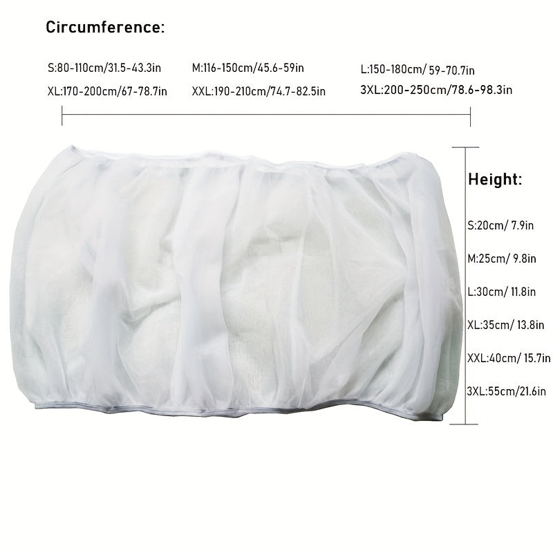 Parrot Seed Catcher Mesh Net Cover for Tidy Cages