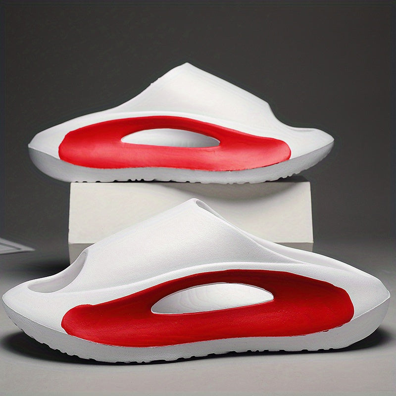 Men's Thick Slip On Slides Casual Outdoor Slippers
