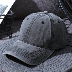 Candy Washed Baseball Cap Adjustable Couple Dad Hats Unisex Sunscreen