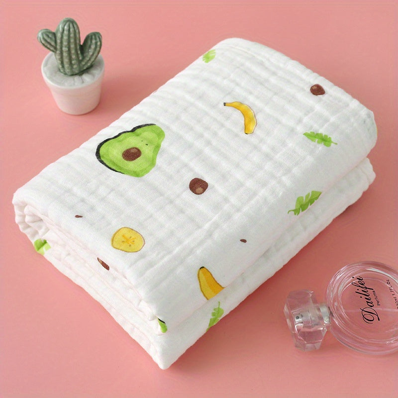 6 Layer Cotton Muslin Blanket Soft Breathable Throw Blanket
