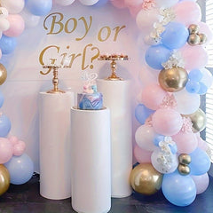 147pcs Macaron Pink Event Balloon Garland Kits