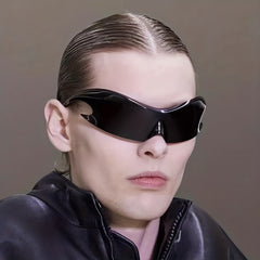 Men's Oversized Sports Sunglasses Y2K Style