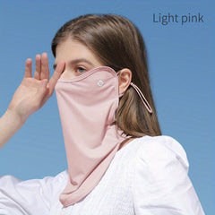 Solid Neck Gaiter UV Protection Face Mask Windproof Scarf Sunscreen Bandana Bala