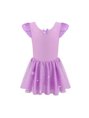Sequined Dancing Dress for Girls Kids