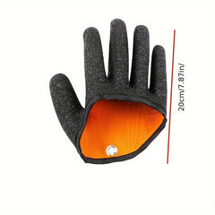 Waterproof Fish Cleaning Glove Anti-slip Fishing Glove One Size Fits Most