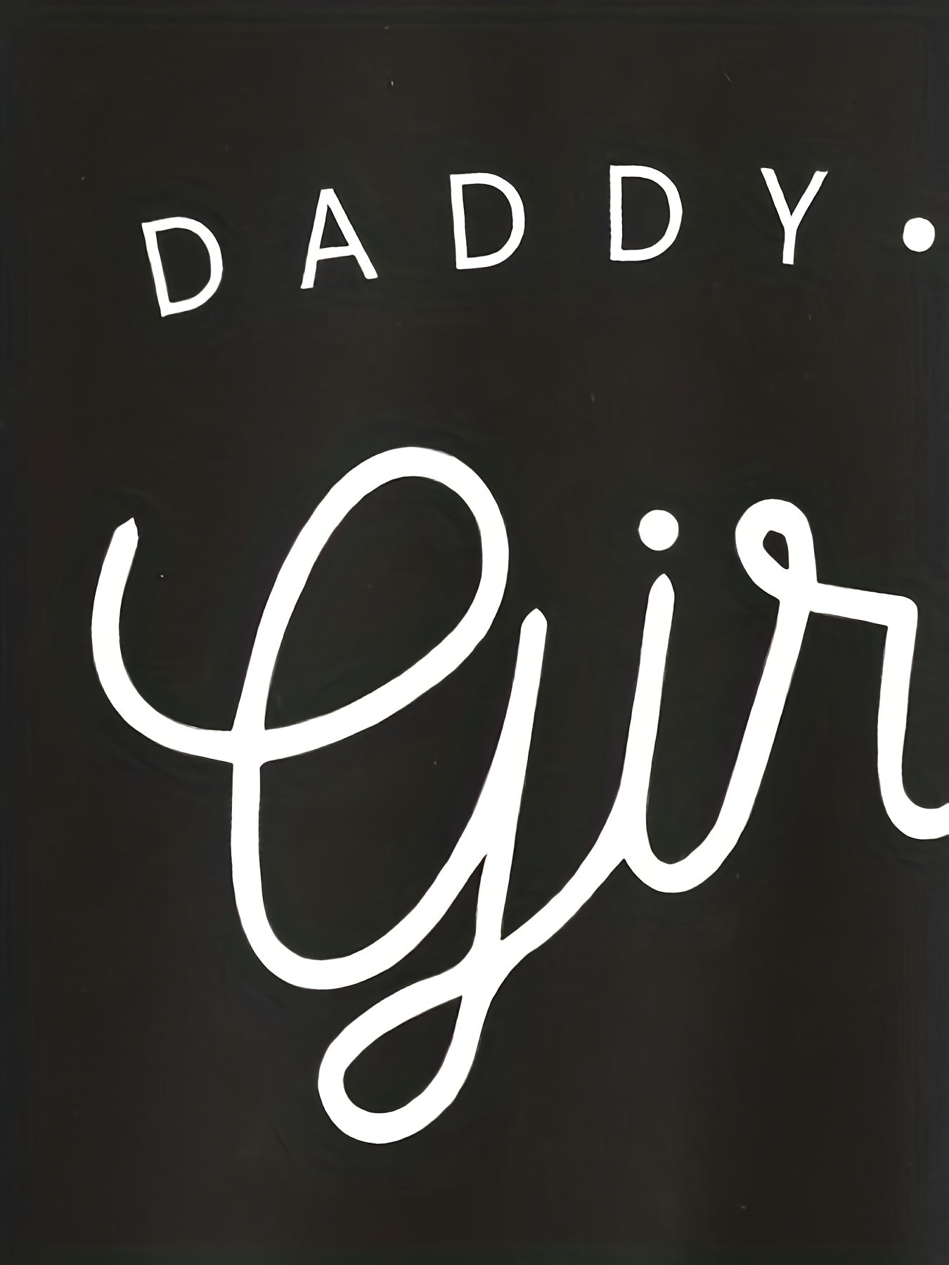 DADDY'S GIRL Round Neck Sweatshirt for Kids