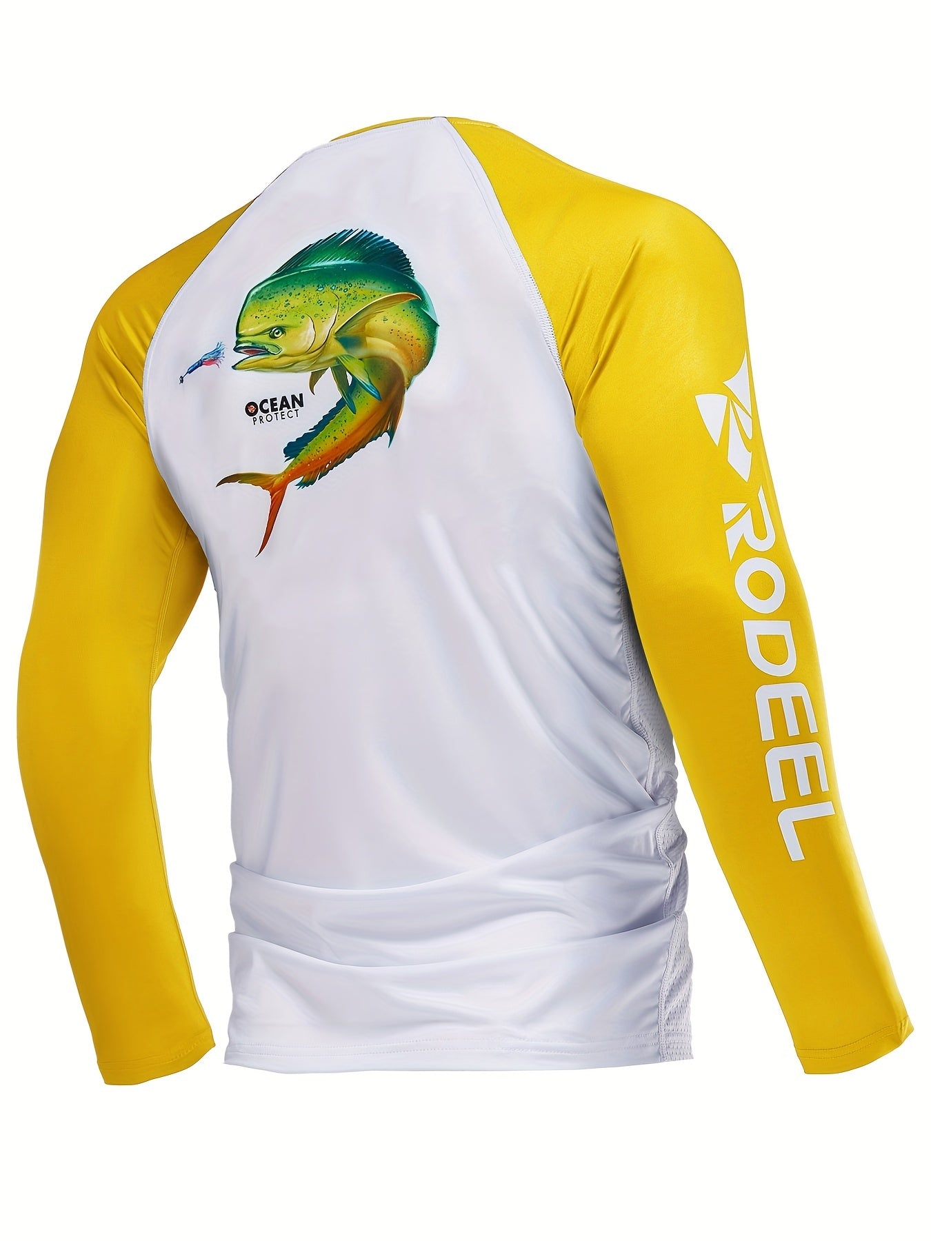 Men's UPF 50 Sun Protection Raglan Shirt for Fishing & Hiking