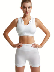 Sports Bra & Panties Set - Women's Lingerie & Underwear