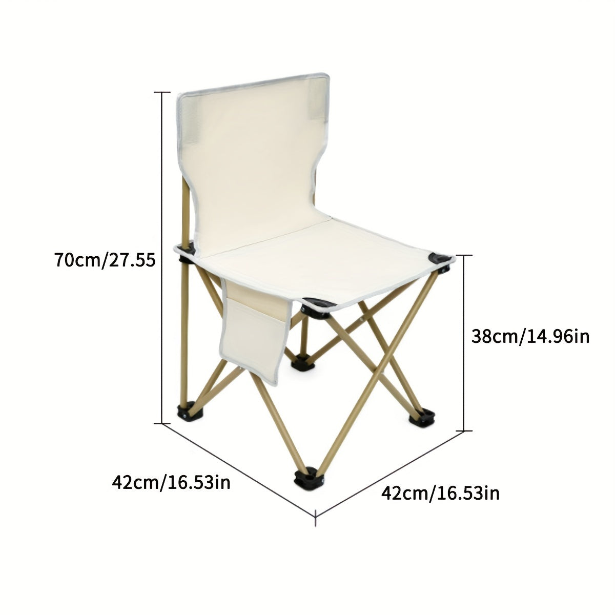 Portable Folding Chair for Camping and Traveling