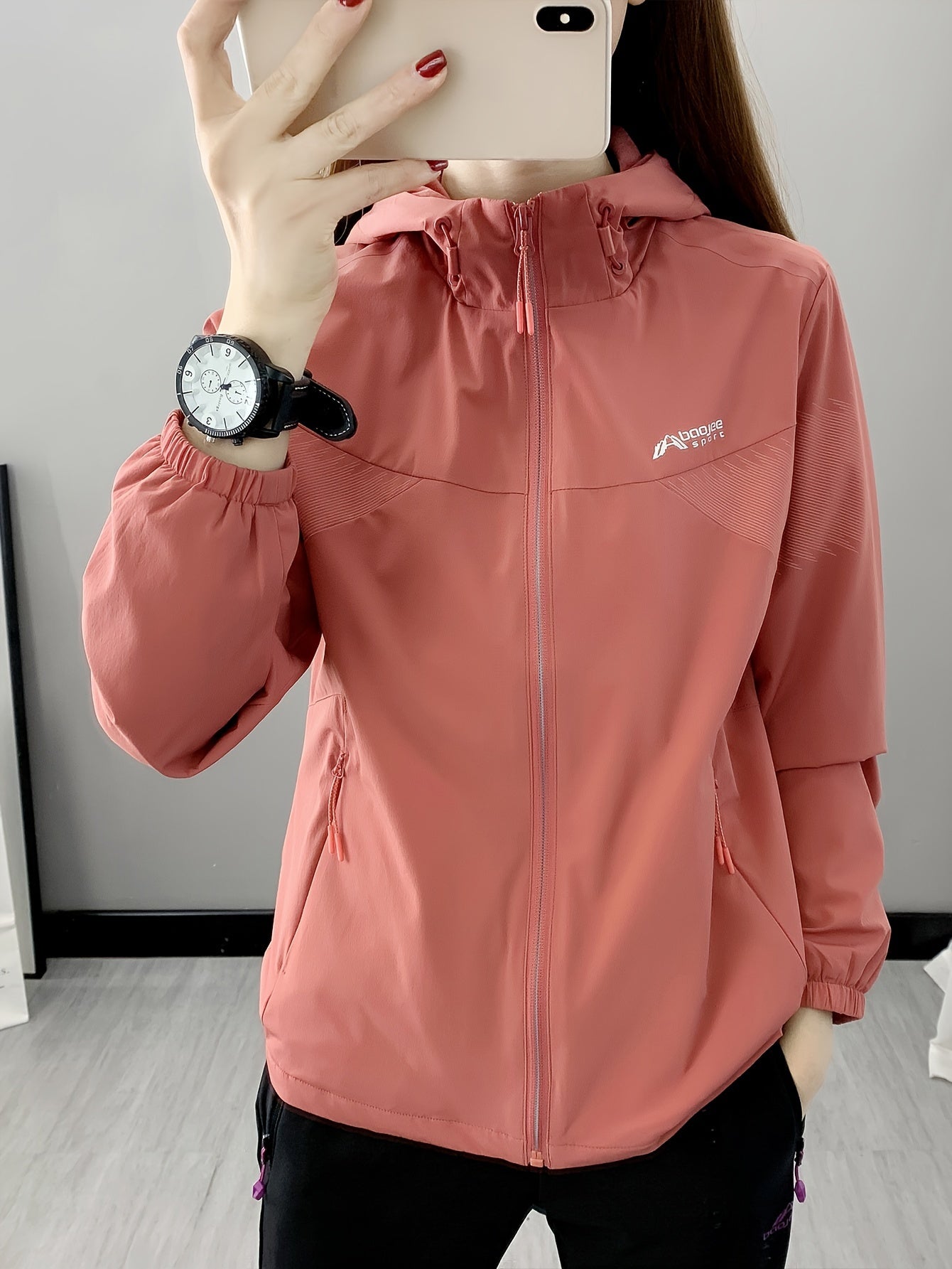 Women's Fleece Lined Sports Jacket Waterproof Coat