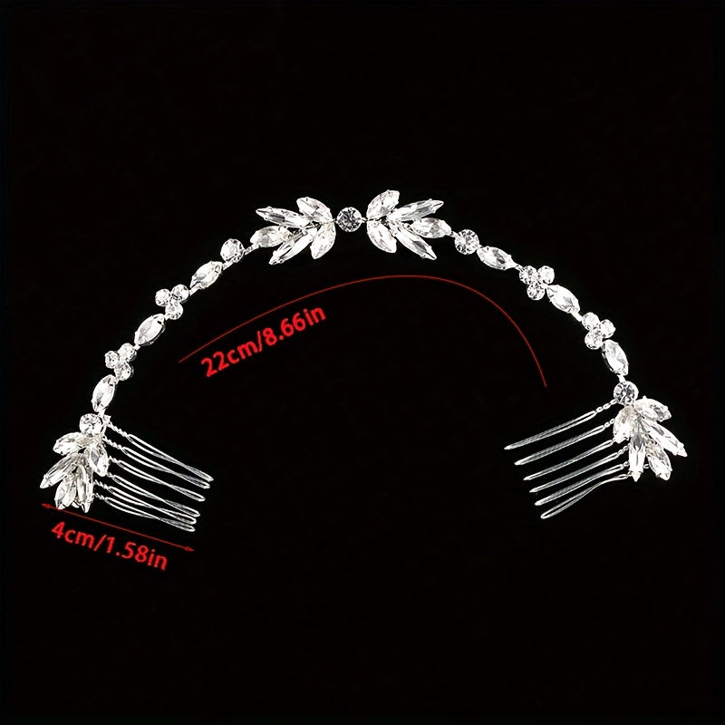 Crystal Headband Comb Bridal Hair Accessories