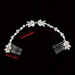 Crystal Headband Comb Bridal Hair Accessories