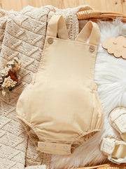 Baby Boys Casual Overall Onesie Cotton Romper
