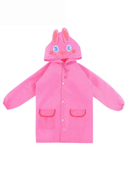 Kids Cartoon Animal Raincoat Waterproof 90-130cm