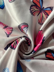 Women's Plus Butterfly Print Skinny Cami Jumpsuit