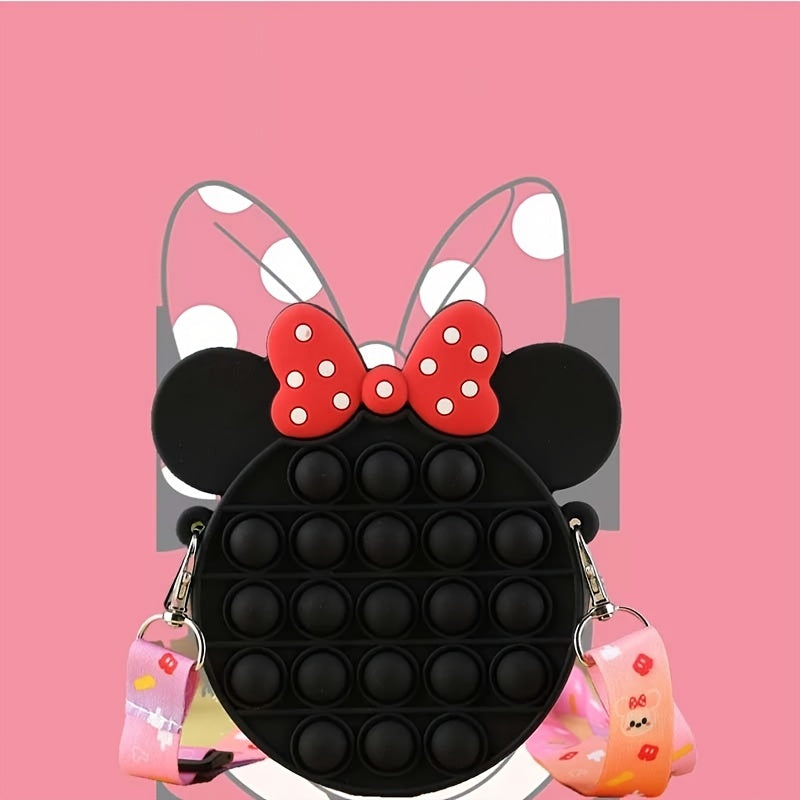 Girls Silicone Shoulder Bag Messenger Bag Coin Purse Wallet Children s Gift