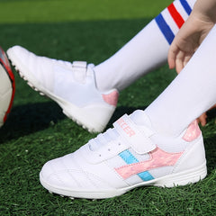 Kids Soccer Shoes TF Cleats Lightweight Athletic Football Shoes Outdoor