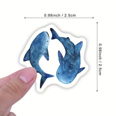 500pcs Whale Stickers Roll Adults DIY Scrapbooking Water Bottles Laptop