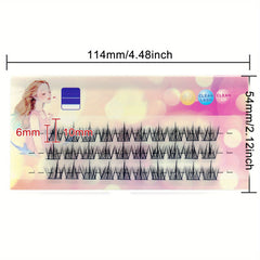 Natural Soft False Eyelashes Spiked Curling Extensions C Curling