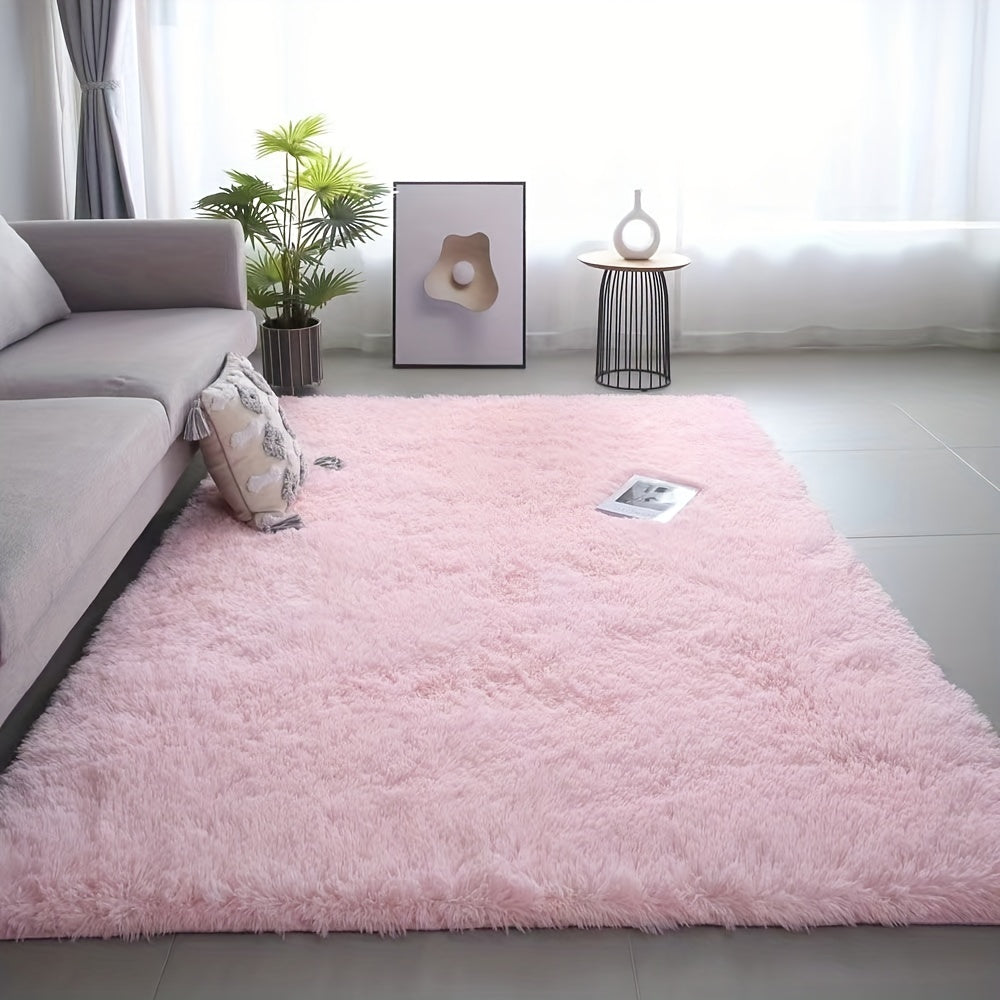 Soft Fluffy Shag Area Rug for Living Room, Bedroom, Dorm